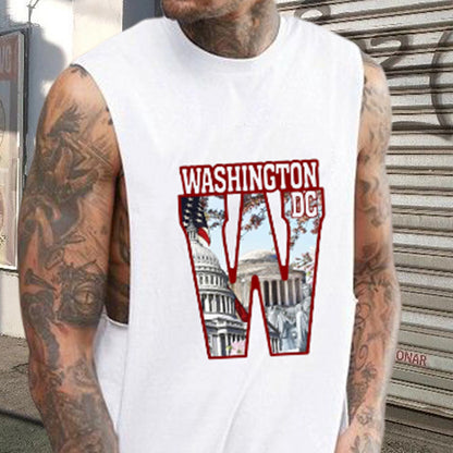 Washington DC Men's Tank Top-B