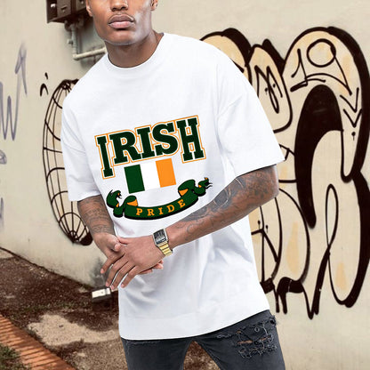 Emerald Isle Flag-Inspired Irish Pride Tee