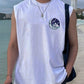 Surfing Graphic Print Men's Tank Top-C