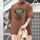 Deer Graphic Print Casual Men's T-Shirt