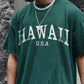 Clearance-HAWAII Print Men's T-Shirt-S