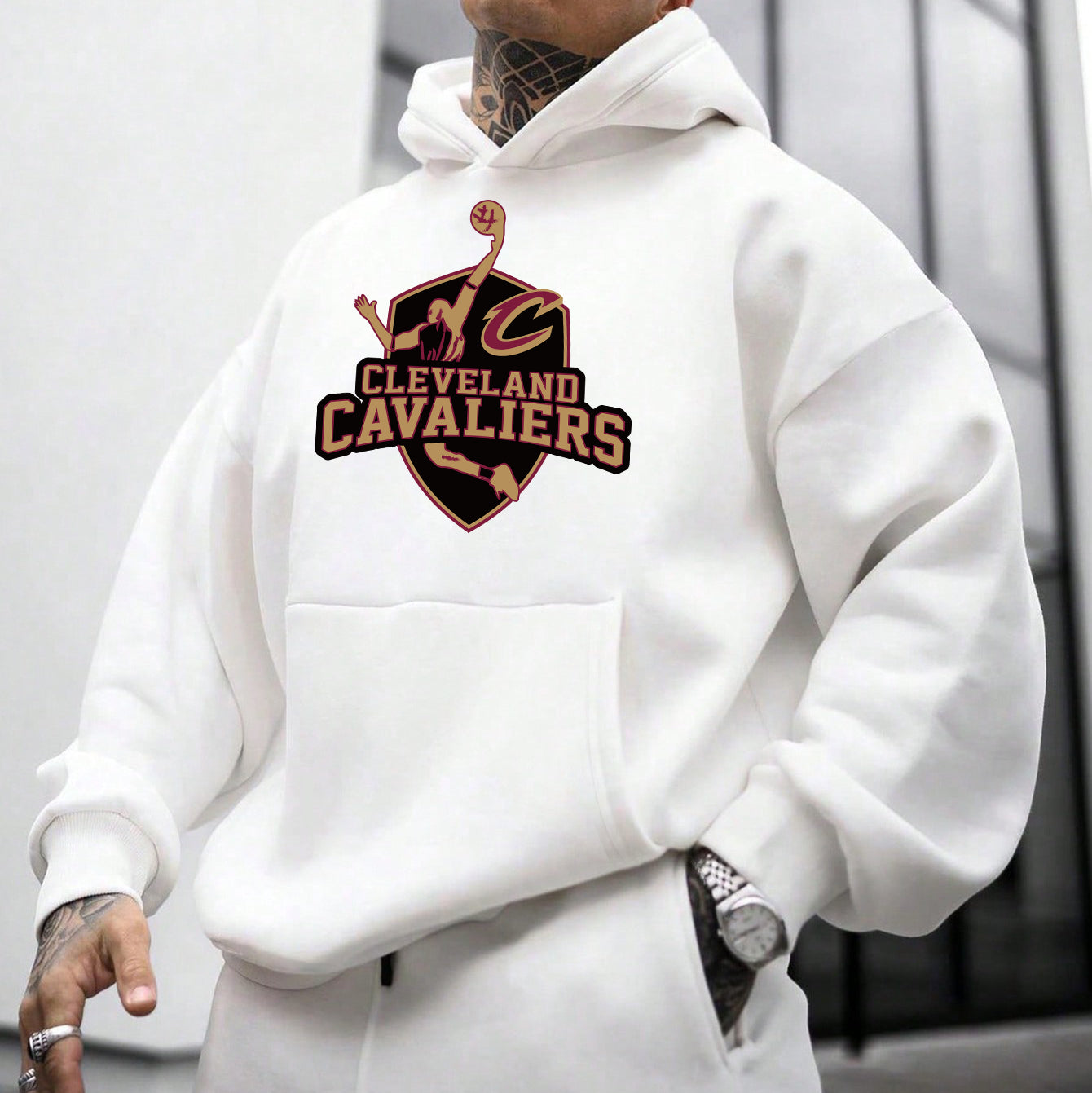 NOVAROPA™ Cleveland Cavaliers Basketball Fleece Hoodie