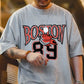 Boston Graphic Print Casual Men's T-Shirt