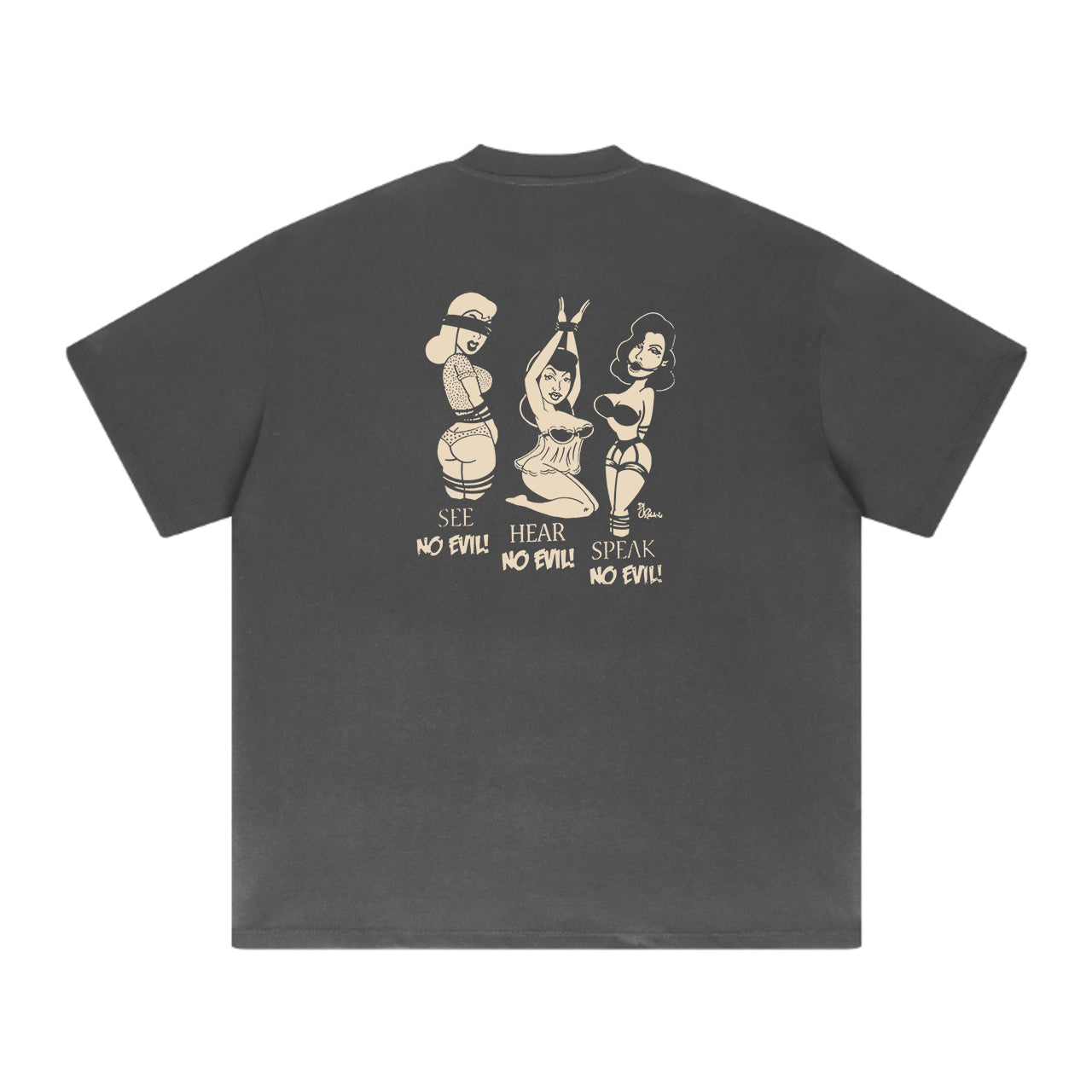 No Evil Men's Cotton T-shirt 320g