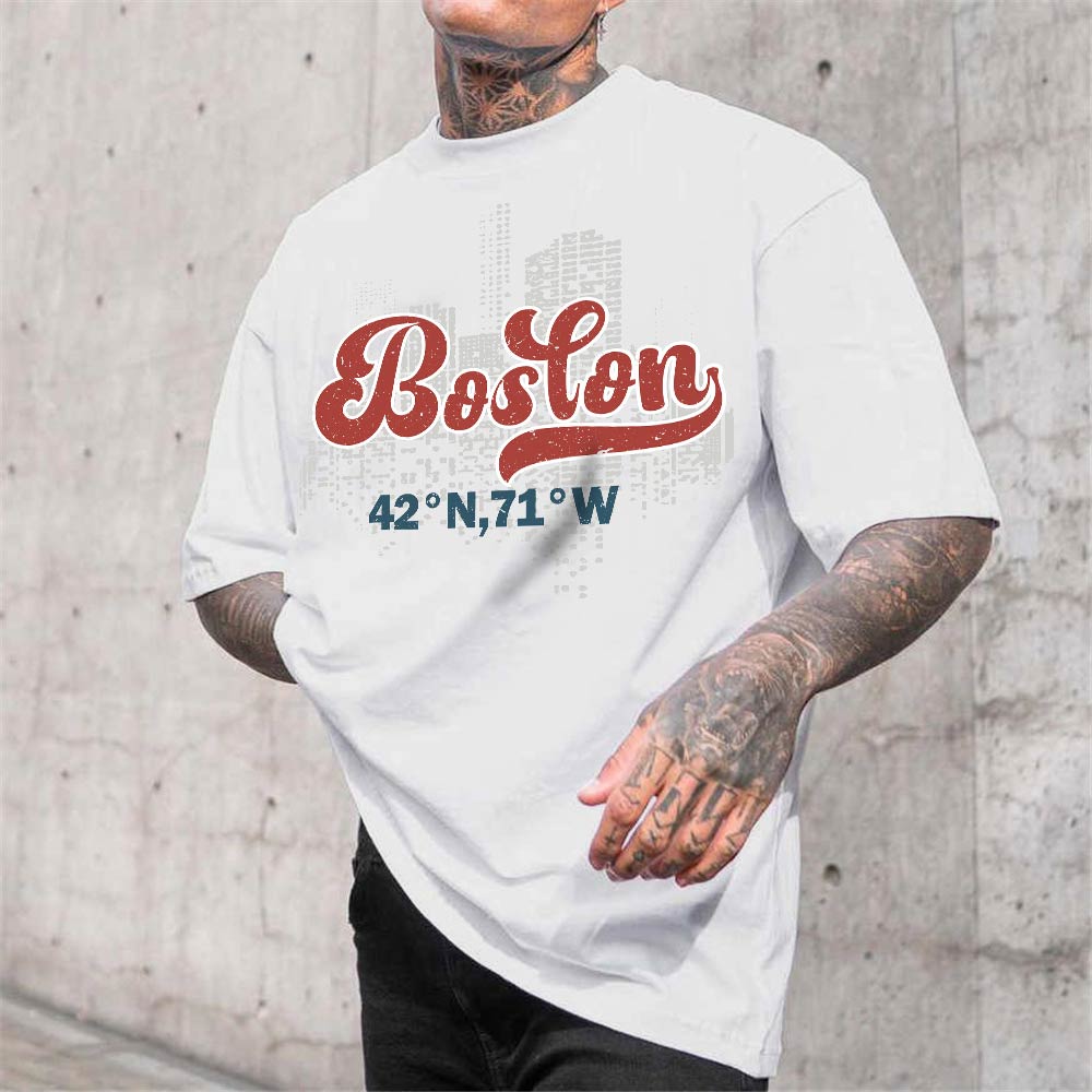 NOVAROPA™ Boston Men's Fashion T-shirt