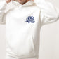 Old School Letter Print Fleece Hoodie