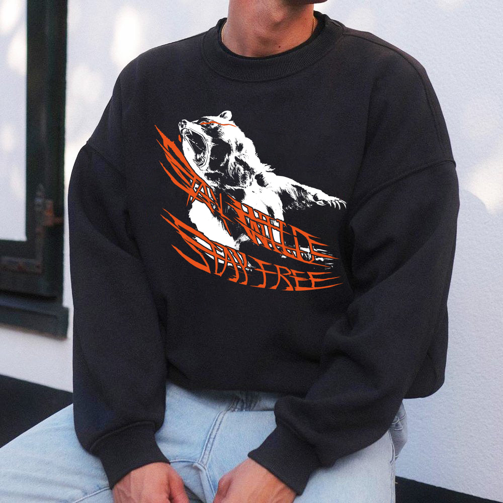 ACE2™ Free And Wild Like A Bear Men's Sweatshirt