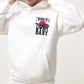 Cowboy Baby Print Fleece Hoodie