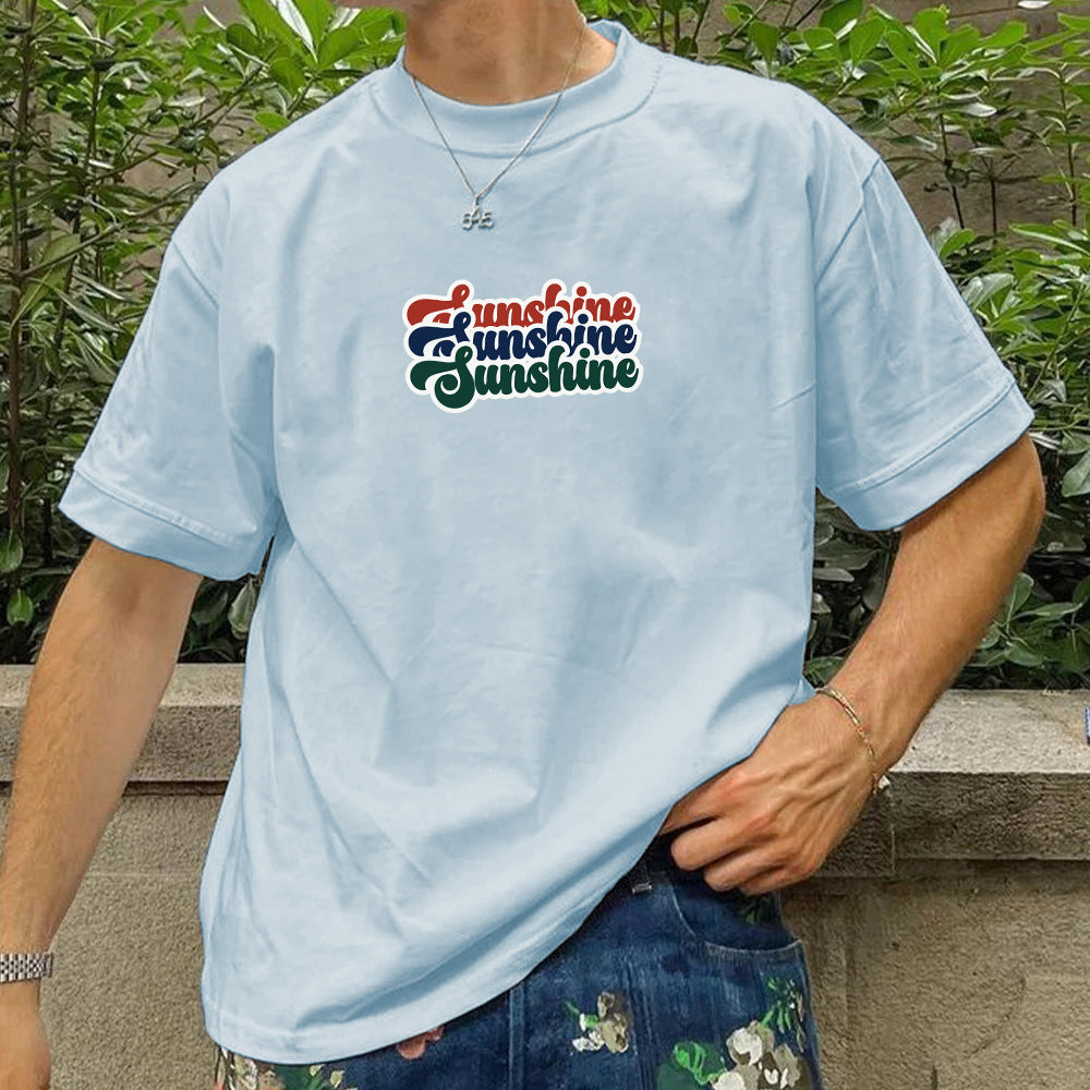 NOVAROPA™ Sunshine Beach Print Cotton Tee