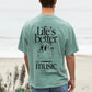 Life's Better With Music Men's Casual T-shirt 230g