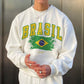 Brasil Soccer Men's Crew Neck Sweatshirt