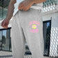 Lakers Men's Streetwear Sports Fleece Sweatpants