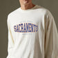 Sacramento USA Men's Loose Fit Long Sleeve T-Shirts-B