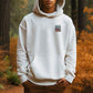 Surfing Graphic Print Men's Fleeced Hoodie