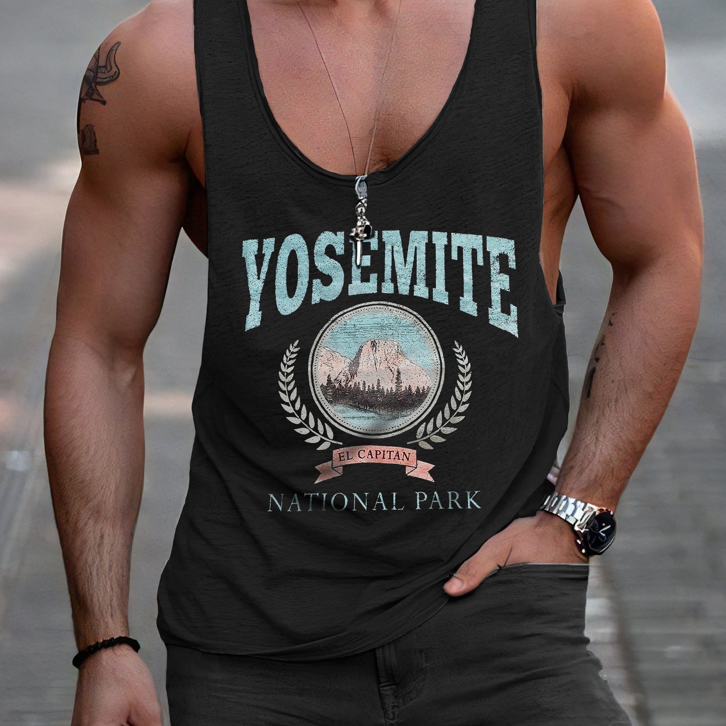 Clearance-Men's Sports Casual Tank Top