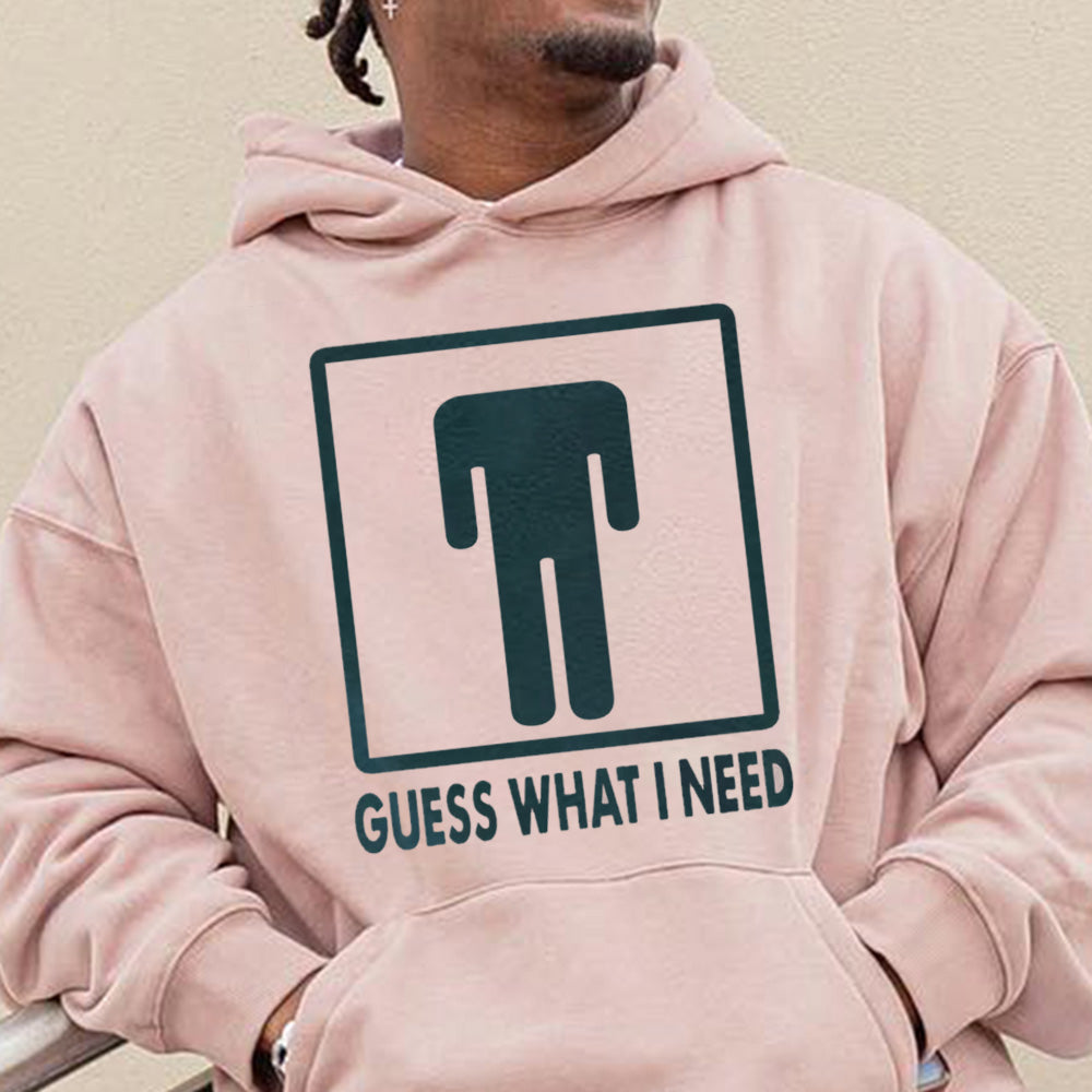 Men's Funny Hoodie Sweatshirt