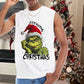 Men's Grinchmas Print Cotton Tank Top