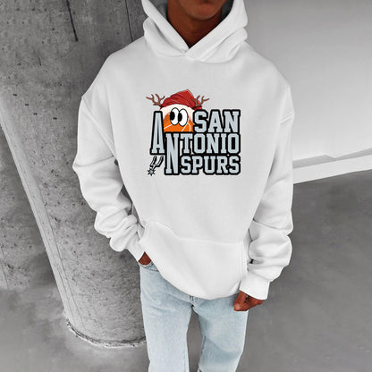 NOVAROPA™ San Antonio Spurs Basketball Fleece Hoodie