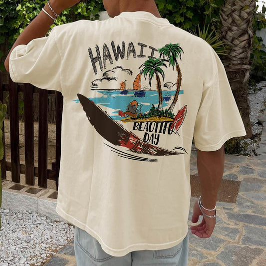 NOVAROPA™ Hawaii Beautiful Day Men's T-shirt