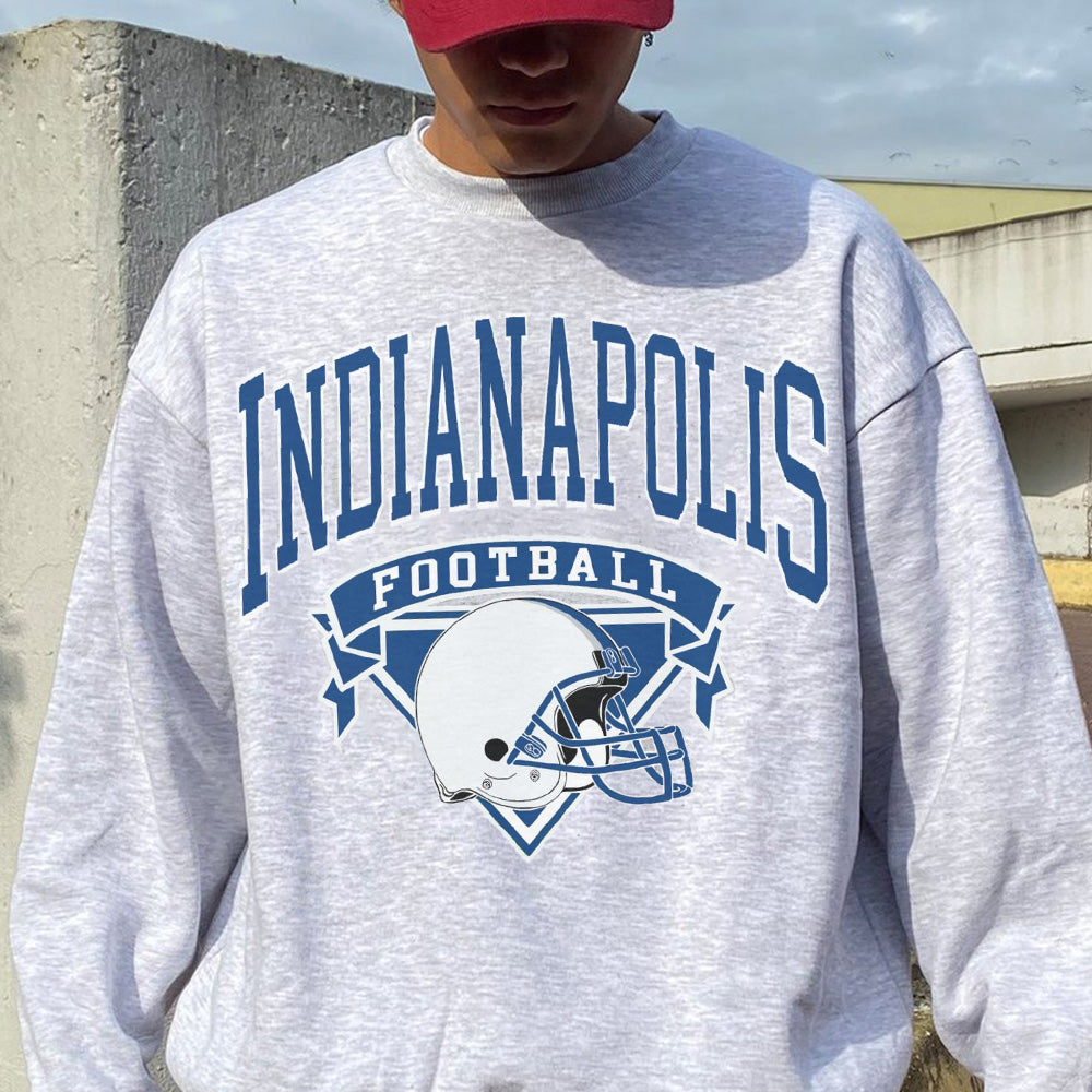 Clearance-Indianapolis Football Men's Sweatshirt-S