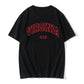 Virginian Printed Round Neck Short Sleeve T-Shirt