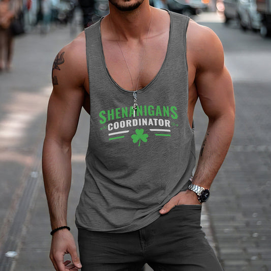 Clearance-Shenanigans Coordinator Men's Tank Tops-M