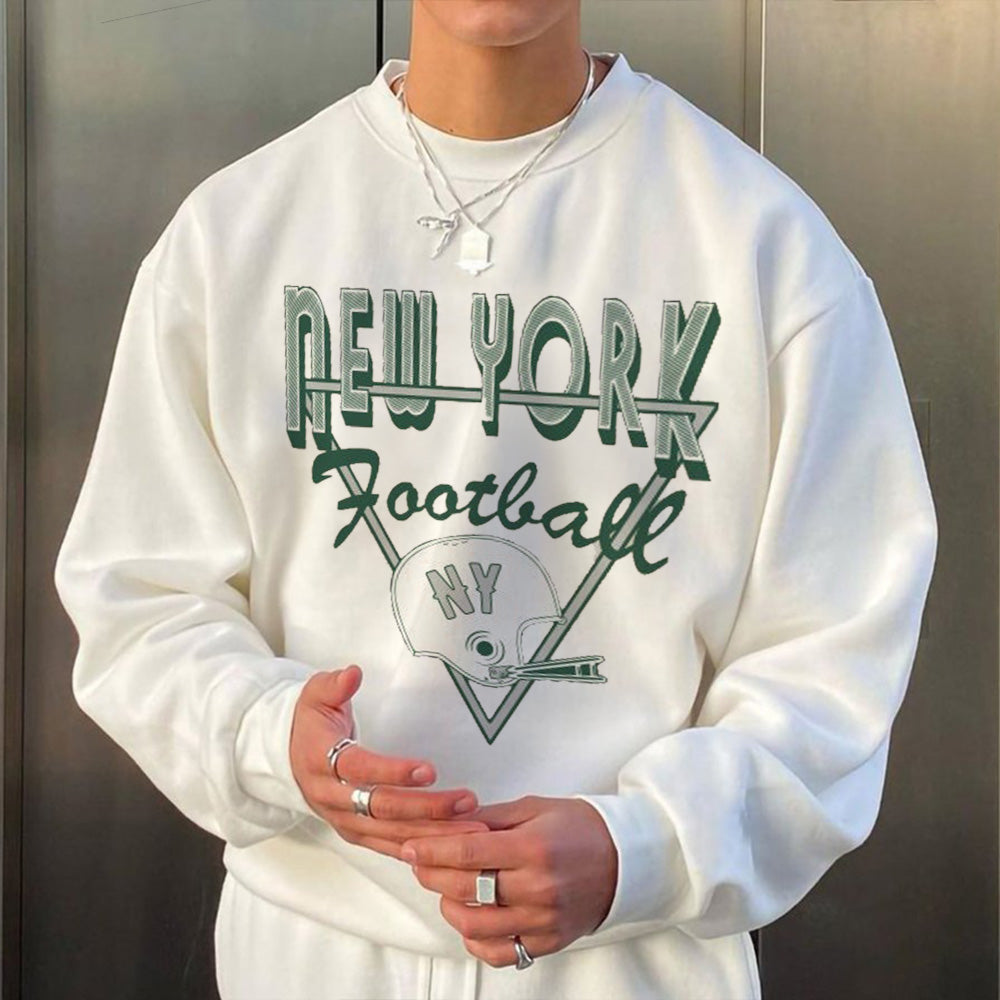 Clearance-New York Football Men's Sweatshirt-S
