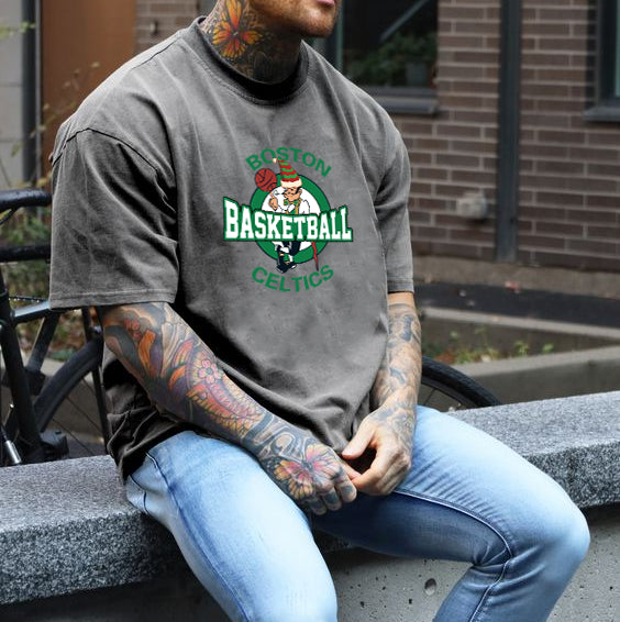NOVAROPA™ Boston Celtics Basketball Men’s T-shirts