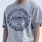 Alphabet graphic print casual men's T-shirt