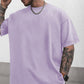 Plain Loose Casual Short Sleeve Men's T-Shirt