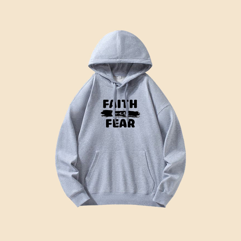 Faith Over Fear Men's Hoodie