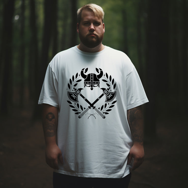 Nordic Heritage Attire Axe and Armor Tribute Tees