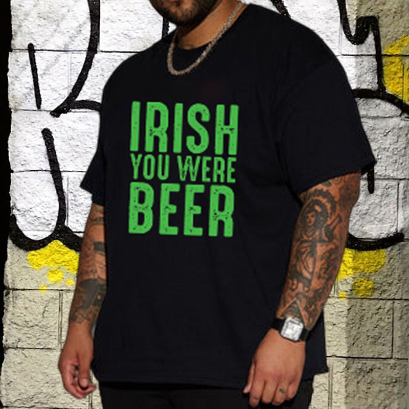 Beer Lover's Irish Wordplay Playful Pint T-Shirt