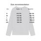 Skull and Fish Print Men's Long Sleeve T-shirt 220GSM-B