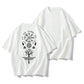 Nordic Symbols Viking Runes and Valknut Print T-Shirt