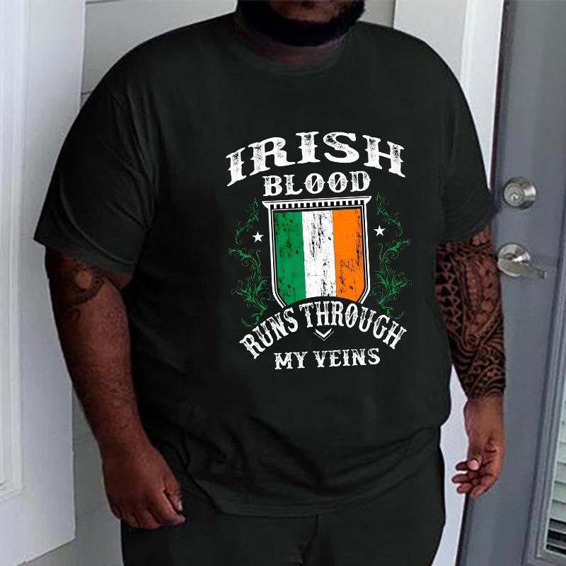 Irish Tricolor Pride Men's Celebrations Tee