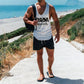 Clearance-Father's Day Letter Graphic Men's Tank Top-M