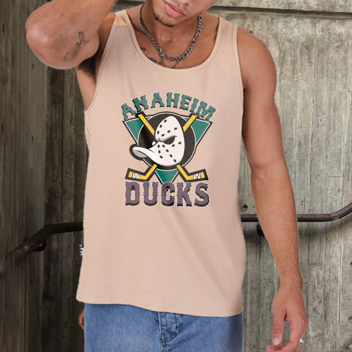 Mighty Duck Men's Streetwear Tank Tops-A