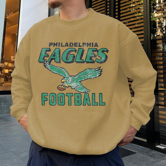 Clearance-Philadelphia Eagles Football Men's Sweatshirts-L,2XL