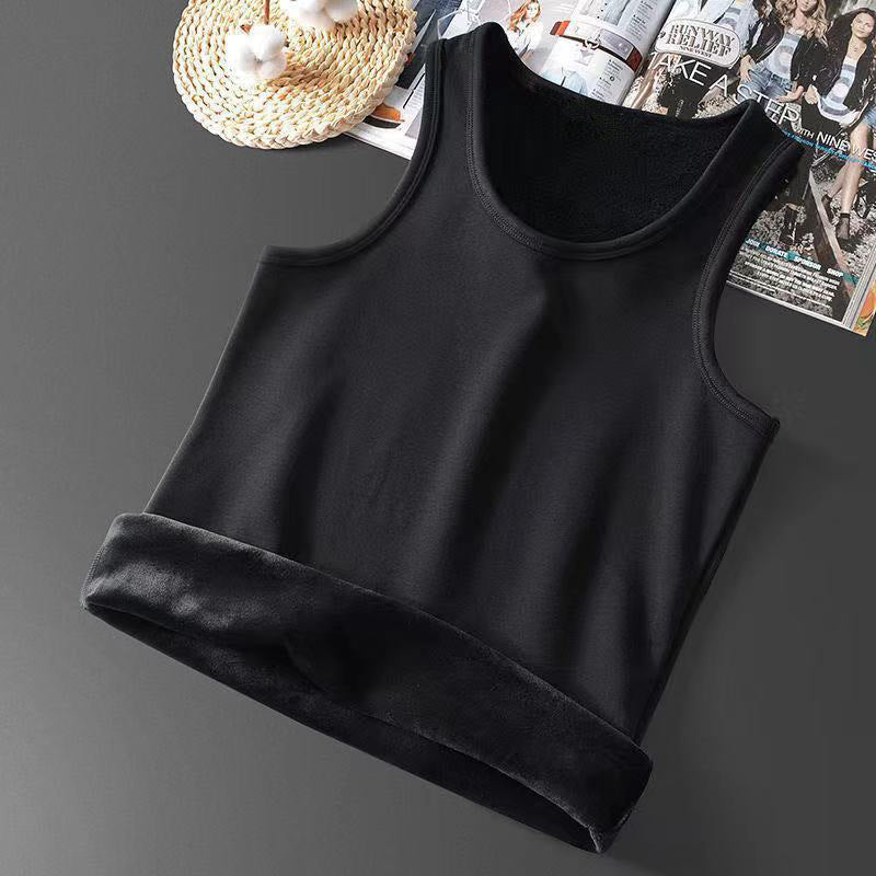 Winter Wear Fleece-Lined Tank Top