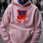 NOVAROPA™ Cheetah Graphics Casual Fleece Hoodie