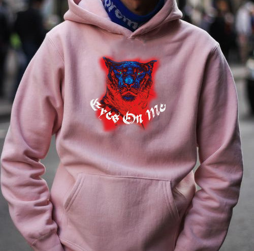 NOVAROPA™ Cheetah Graphics Casual Fleece Hoodie