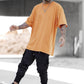 Casual Short Sleeve Plain Loose Men's T-Shirt