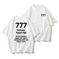 Lucky Number 777 Men's Short Sleeve T-shirt
