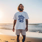 Men's Ocean Lover Print Oversized T-shirt