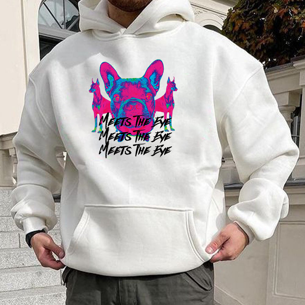 NOVAROPA™ Dog Graphics Casual Men's Hoodies
