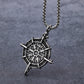 Retro Viking Rune Protection Pendant Stainless Steel Necklace