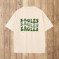 Eagles Letter Print Men's Cotton T-shirt