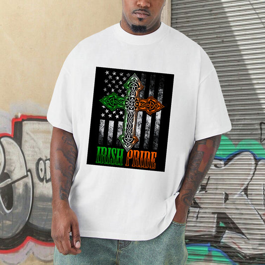 Irish Roots American Pride T-Shirt