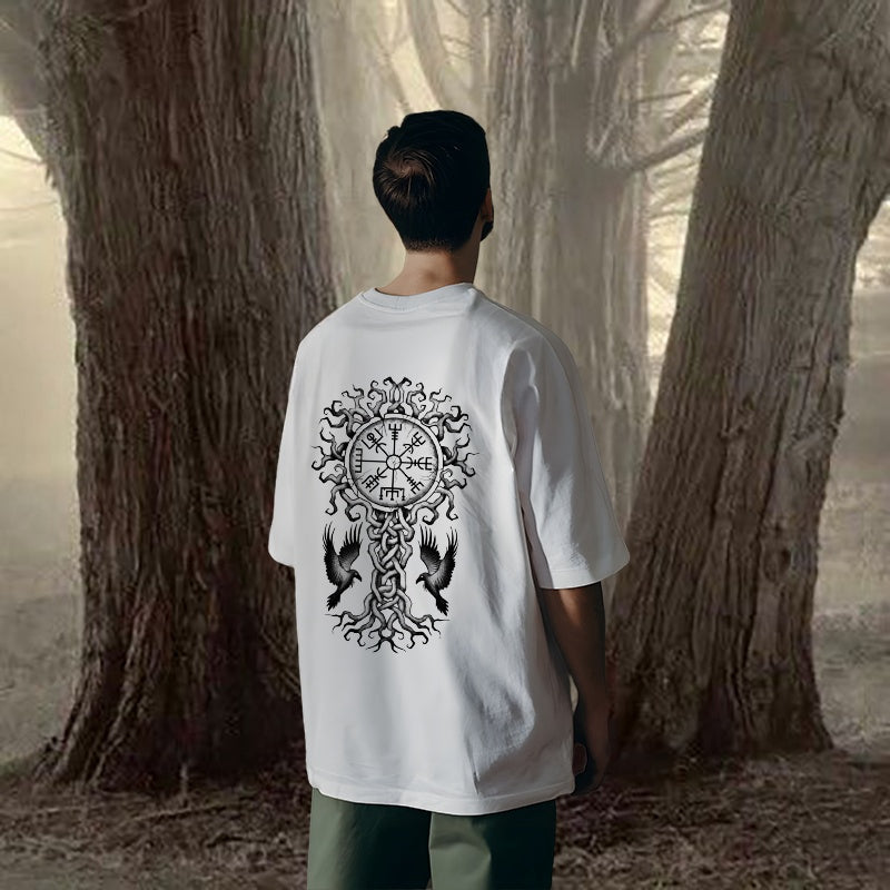 Retro Viking Runes Men's Graphic T-shirt